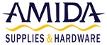 Amida voor al uw supplies Logo